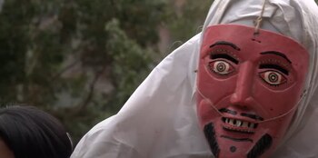 Escena del "guerra de las