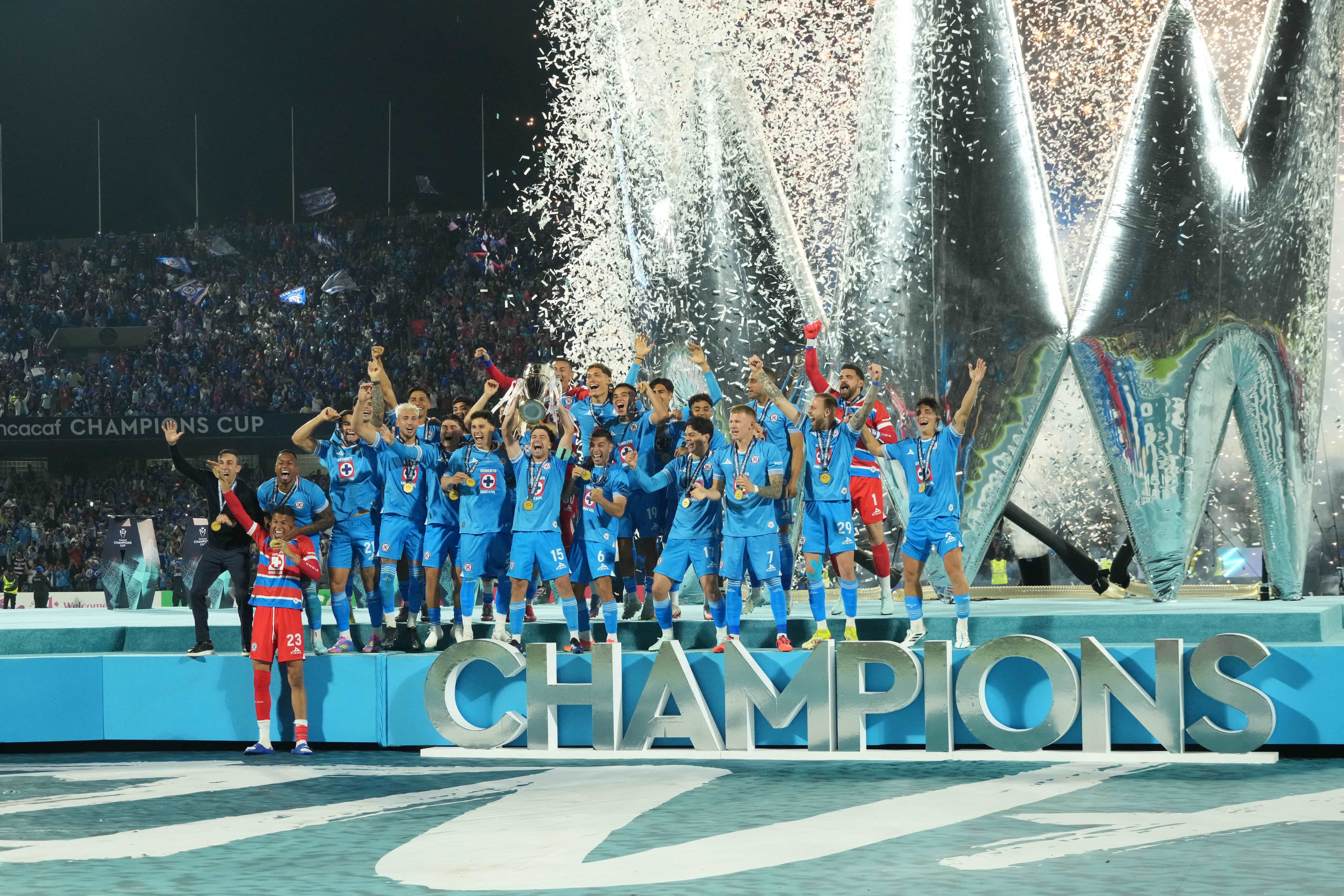 Cruz Azul se enfrentará a Vancouver FC, como en la reciente final de Concachampions (Kirby Lee-Imagn Images)