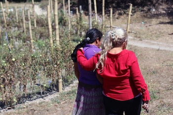 Programas de educación financiera y empoderamiento digital disminuyen la dependencia económica y la migración forzada femenina. (Cortesía: Organización Internacional para las Migraciones)