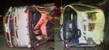 Las víctimas fueron trasladadas a