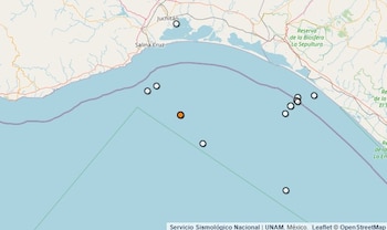 Temblor reportado en Oaxaca.
(SSN)