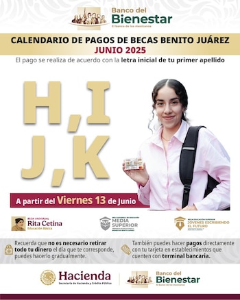 Hoy reciben depósito las y