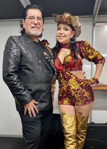 Rossy War y Tito Mauri.