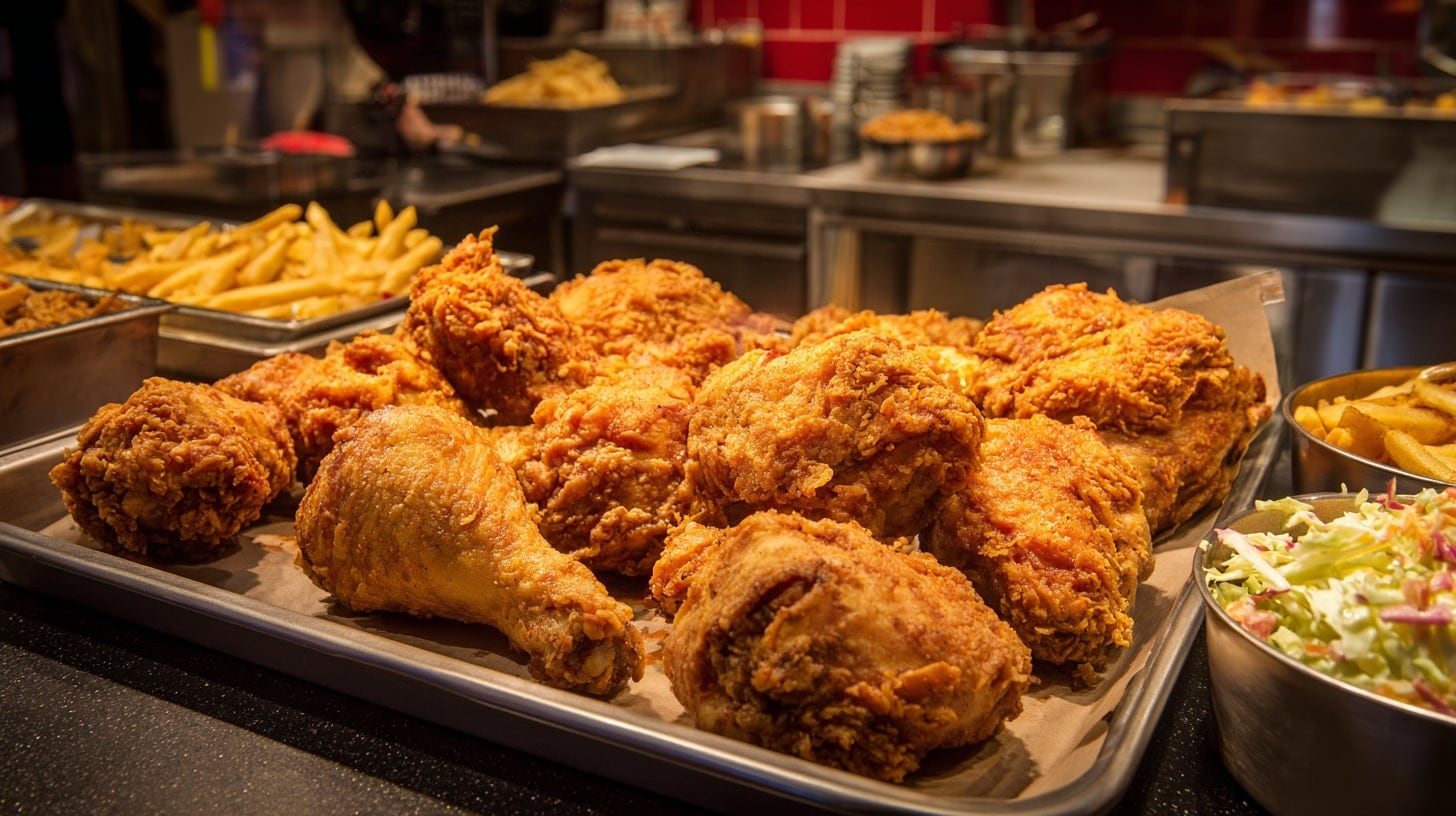 El pollo frito aporta grasas trans y sal, aumentando el colesterol LDL y el riesgo de enfermedades cardiovasculares (Imagen Ilustrativa Infobae)