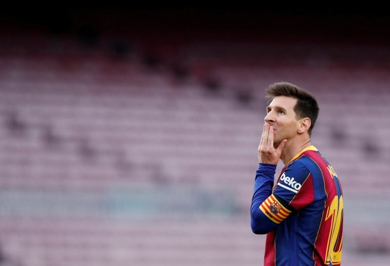 Leo Messi. (REUTERS/Albert Gea)