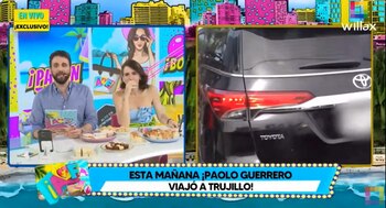 Paolo Guerrero fue trasladado en