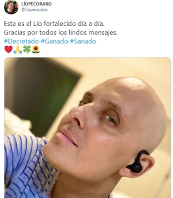 El mensaje publicado por Lío