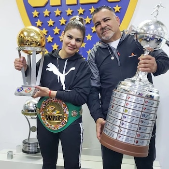 Sabrina Pérez y Diego Arrúa