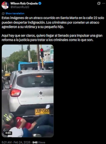 Wilson Ruiz Orejuela pidió reforma