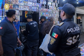 La mercancía quedó a disposición de las autoridades. Crédito: SSC