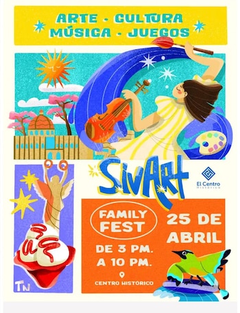 El evento Sivart activa espacios públicos con actividades culturales y artísticas gratuitas, consolidando al Centro Histórico como referente de turismo familiar en El Salvador. (Imagen de cortesía)