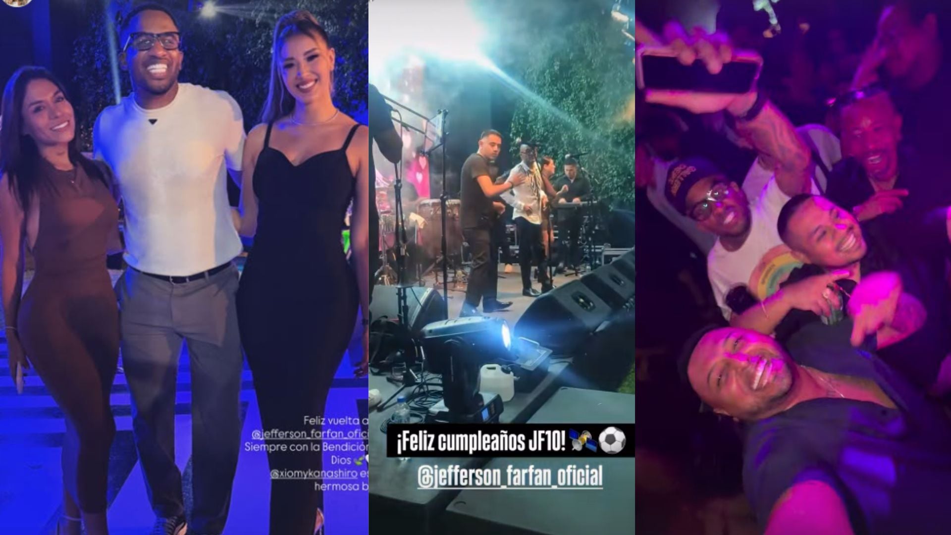 Jefferson Farfán cumplió 42 años y lo celebró a lo grande: Alex Ramírez, Massiel Málaga y un fin de fiesta en el búnker