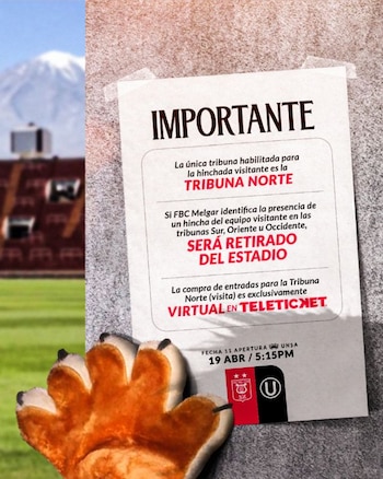 Melgar FBC – Universitario de Deportes – Jesús Rabanal – Perú – deportes – 16 abril