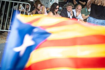 27/07/2025 El presidente de Junts,