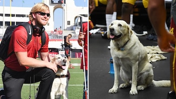 Jake Olsen perdió la vista