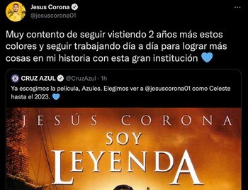 Jesús Corona renovó con Cruz