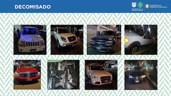 El convoy fue ubicado en