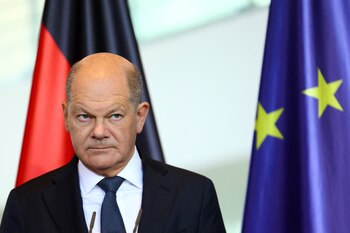 El canciller alemán, Olaf Scholz