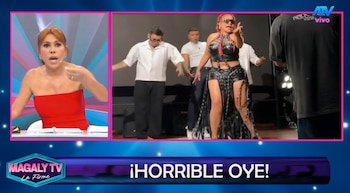 Magaly Medina cuestiona look de Marisol y genera debate sobre body shaming en clip musical. Captura: Magaly TV La Firme.