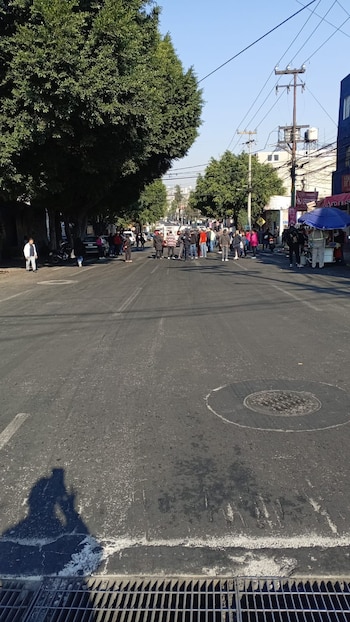 manifestación falta de agua Naucalpan