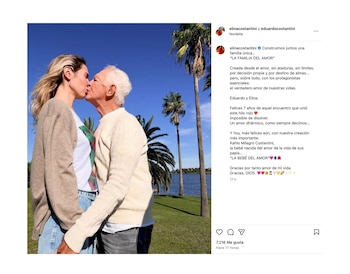 Siete años de amor, Elina y Eduardo Costantini