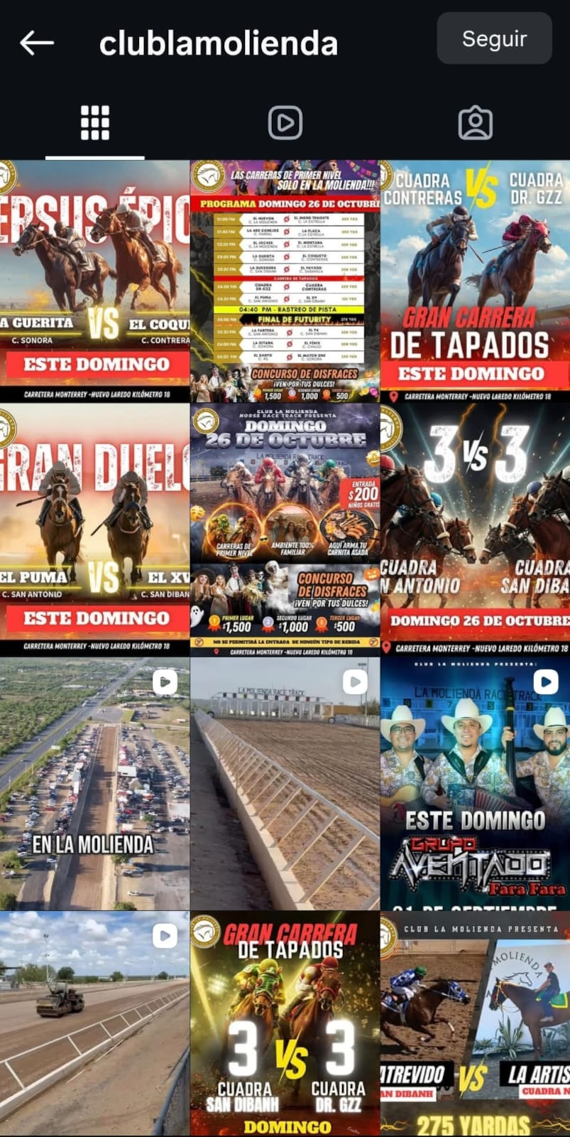 (Capturas de pantalla)