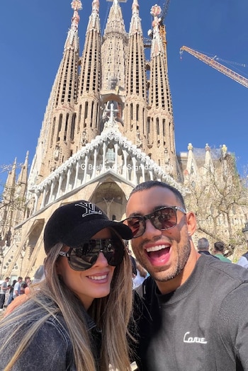 Said Palao sorprendió al publicar una foto junto a Alejandra Baigorria en la Basílica de la Sagrada Familia, confirmando su acercamiento en Barcelona.