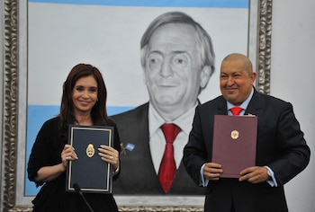 Delcy Rodríguez desmanteló el “Salón Néstor Kirchner”