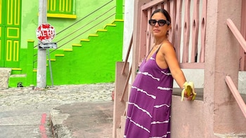 Carolina Ramírez se prepara para la llegada de su primer hijo: “Ya en las buenas manos de la partera”