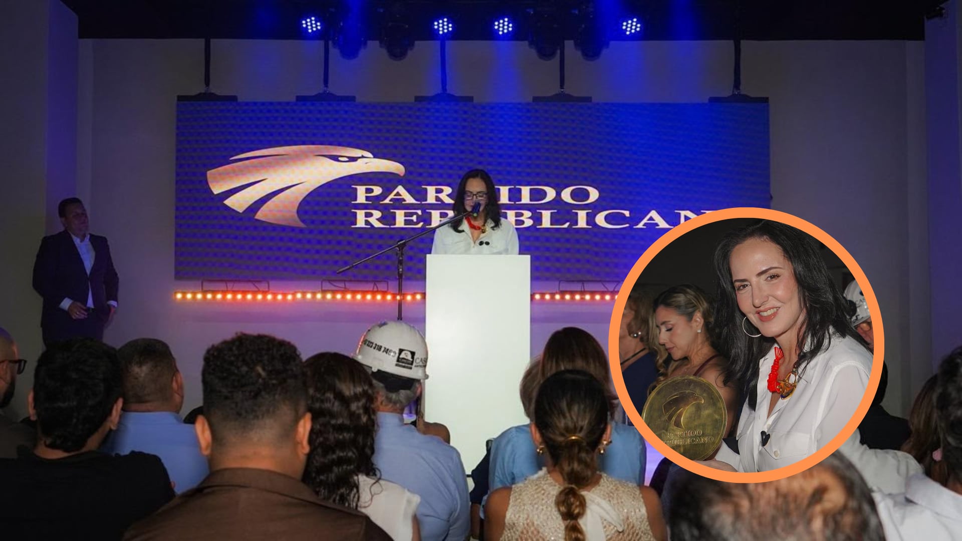 María Fernanda Cabal ya oficializó su ingreso, como primera militante, al Partido Republicano - crédito Prensa María Fernanda Cabal