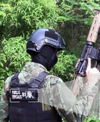 El Casco o El 81, Los Chapitos, uno de los operadores en el sur de Sinaloa. (Foto tomada de @HEARST_BB)