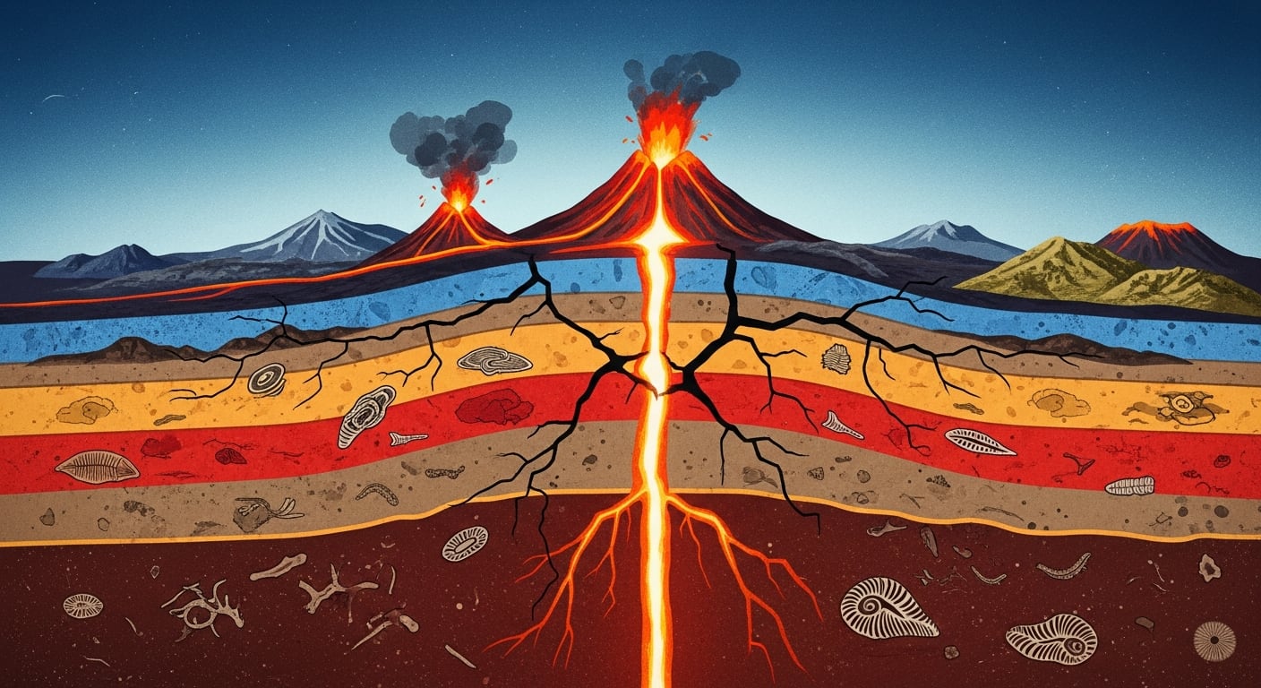 El proceso de rifting en el Turkana Rift comenzó hace 45 millones de años, con fases clave impulsadas por erupciones volcánicas recientes (Imagen Ilustrativa Infobae)