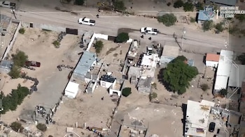 Fueron desplegados vehículos y agentes