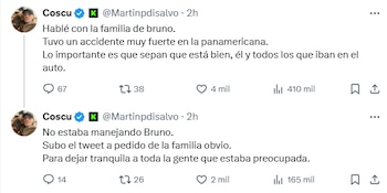 Coscu llevó tranquilidad a los