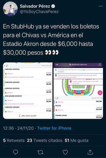 Chivas pondrá a la venta