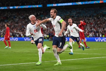 Inglaterra clasificó a la final de la Eurocopa 2020 (Foto: REUTERS/Laurence Griffiths)