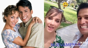 Gerardo Zamora y Milene Vásquez grabaron un tiktok juntos.