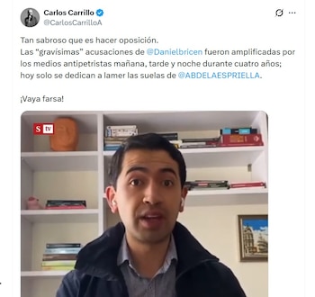 - crédito @CarlosCarrilloA/X