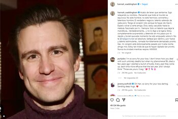 La actriz Hannah Waddingham compartió un emotivo mensaje para su amigo Gavin Creel (Créditos: Instagram/Hannah Waddingham)
