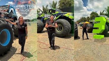 Se conoció el video promocional del evento ‘Popayán Monster Truck 2026’ que grabó la conductora Sonia Segura: “La adrenalina no se detiene”
