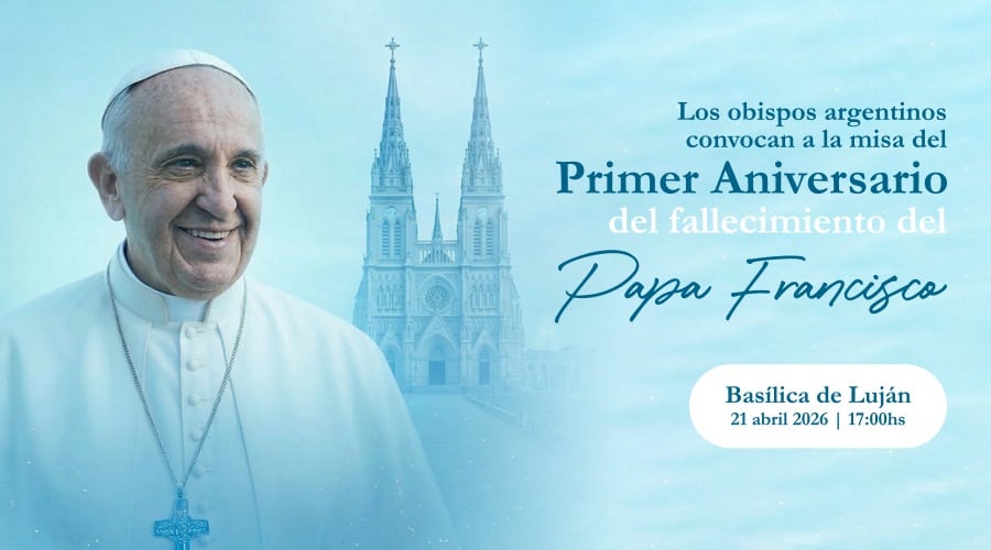 La convocatoria por el primer aniversario del fallecimiento del papa Francisco