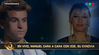 La discusión entre Zoe y Manuel en el reality de Telefe giró en torno a acusaciones de manipulación y humillación