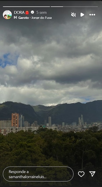 Semanas atrás, Samantha confirmó que ya estaba en Bogotá para iniciar las grabaciones - crédito @samanthalorraineluis/Instagram
