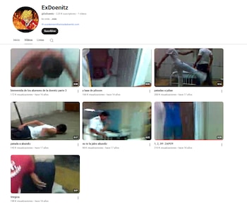 Un canal de YouTube llamado ExDoenitz acumula 7 videos de hace hasta 18 años en los que se observa a alumnos de la Academia Militarizada de Marina Doenitz siendo agredidos. (Captura de pantalla)