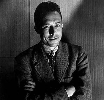 El escritor y filósofo francés Albert Camus.