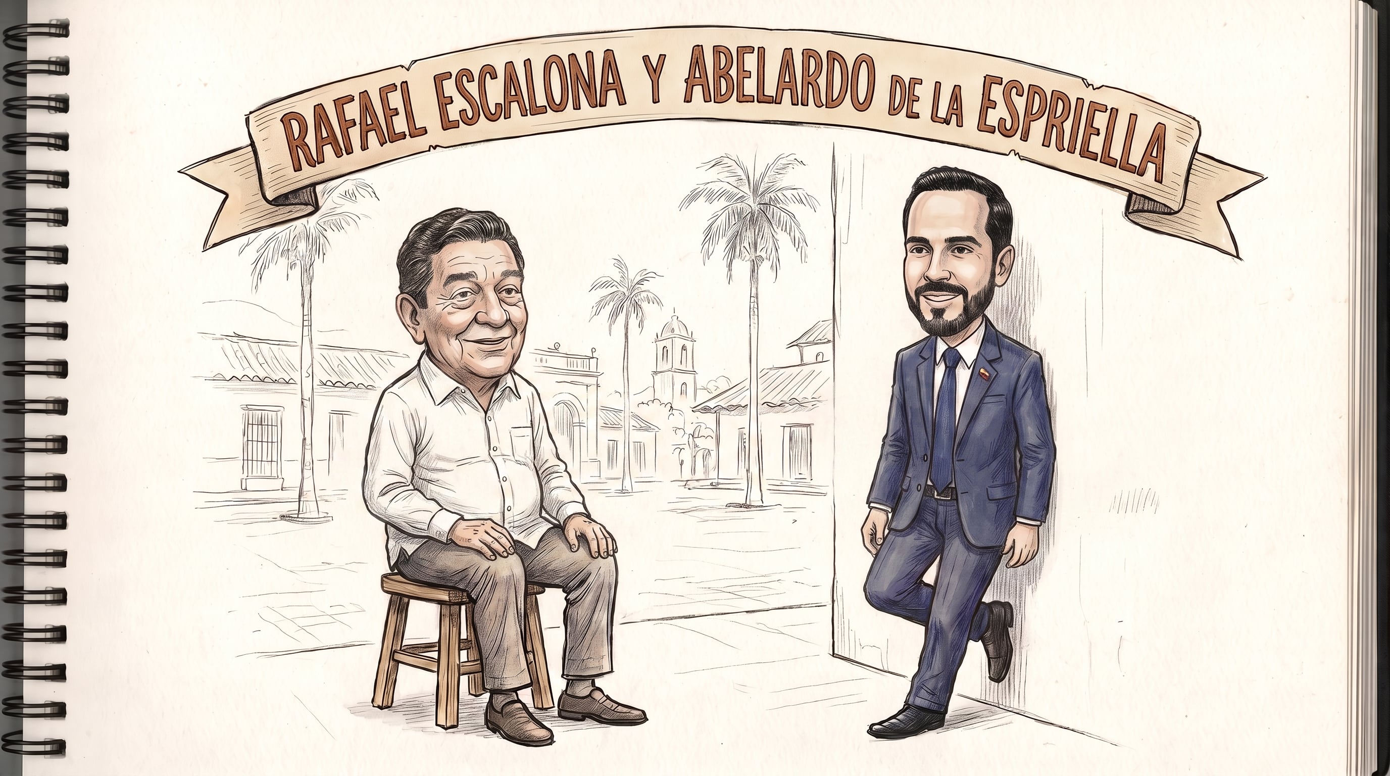 Rafael Escalona en París: el día que con una canción profetizó el futuro de Abelardo de la Espriella, hace 25 años