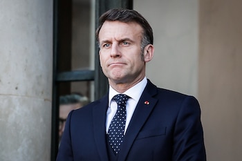 El presidente francés, Emmanuel Macron.