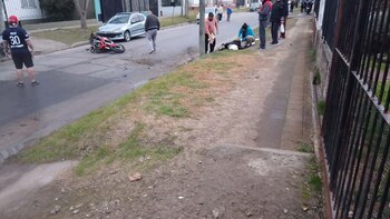 La víctima fue asistida por