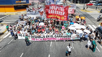 Marcha de la CGT, en