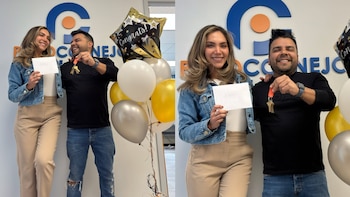 Isabel Acevedo y su esposo Rodney Rodríguez